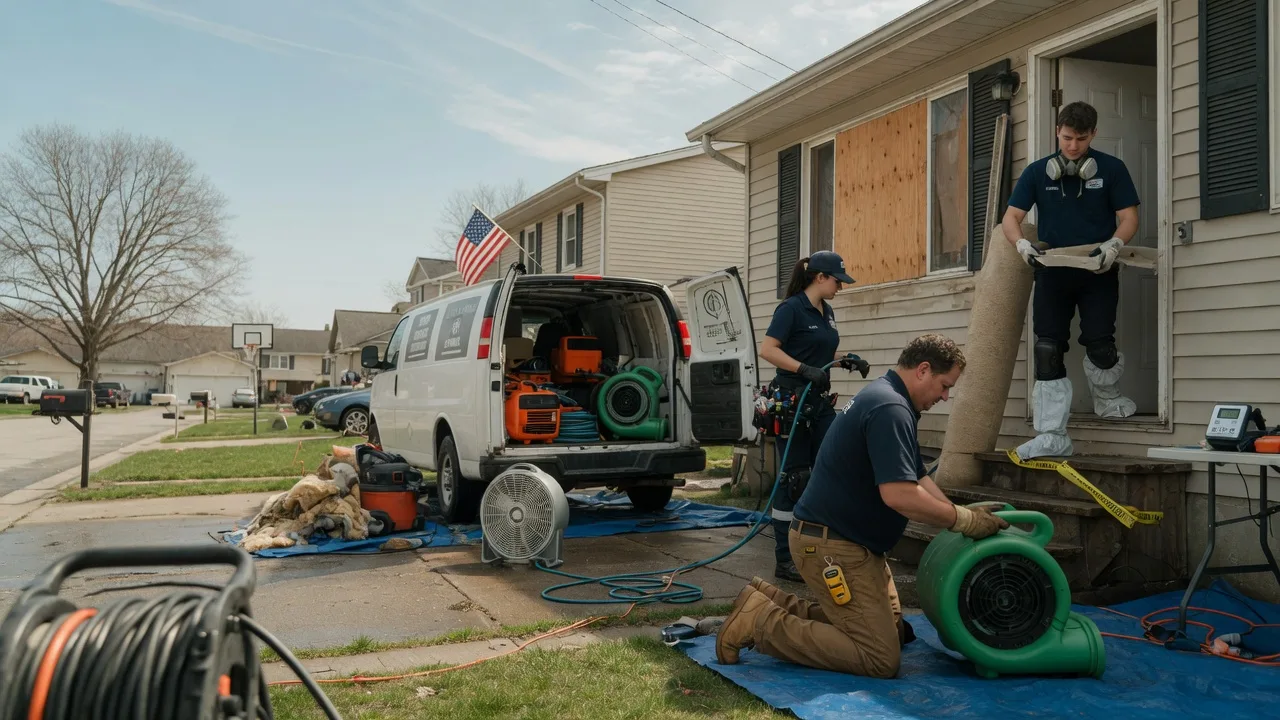 Water Damage Restoration in Fergus Falls, MN near me
